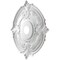 Ekena Millwork Attica PVC Medallion (Canopies up to 7 3/4"), 22"OD x 3 1/2"ID x 1"P, Textured Metallic Mystic Brown CMP22ATAMB - alternate 2